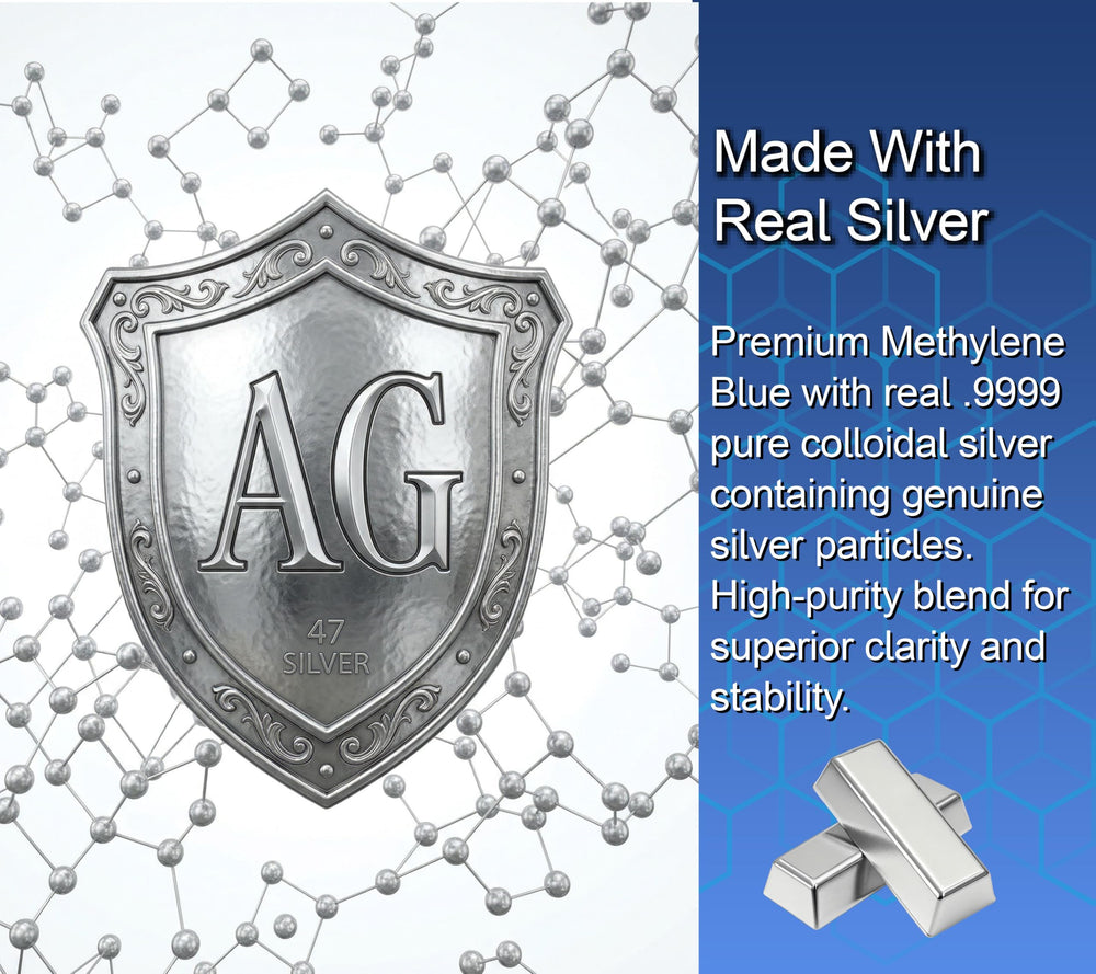 Angels Lab methylthioninium chloride USP-grade label with formulation details.