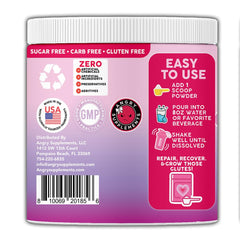 Better Booty creatine powder 200 mesh with smooth mixing texture