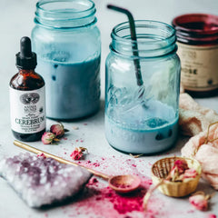 Anima Mundi Cerebrum dropper-drops; easy to add to beverages for convenient use.