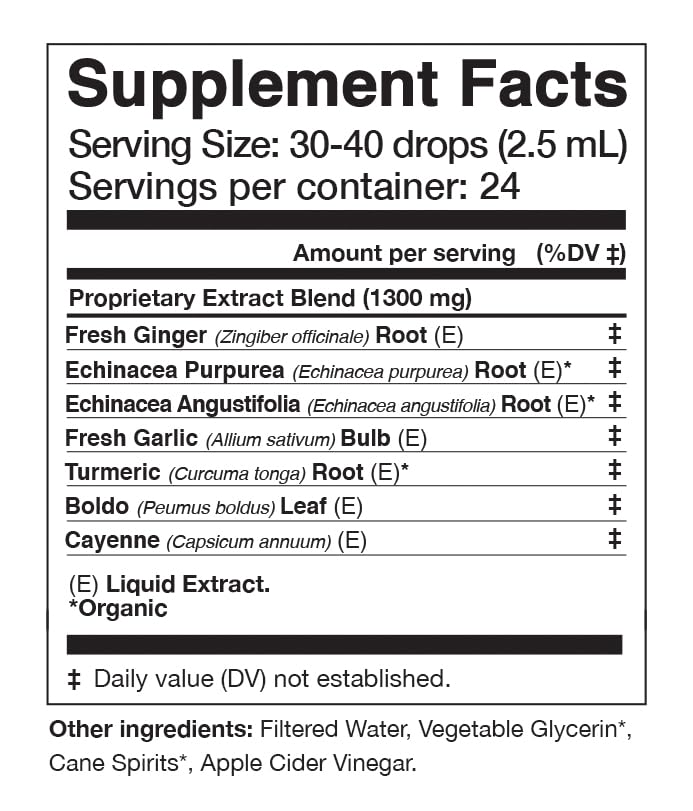 Turmeric root with Anima Mundi label for earthy warmth and aroma.