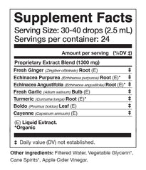 Turmeric root with Anima Mundi label for earthy warmth and aroma.