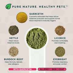 Animal Essentials herbal blend with nettle and eyebright for immune-friendly botanicals.