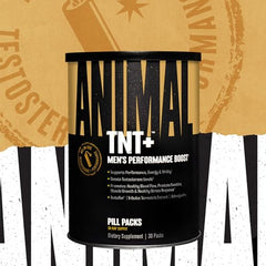 Animal TNT+ bottle promoting prostate-health support for daily comfort.