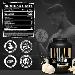 Animal Whey Isolate after workout for recovery and refueling.
