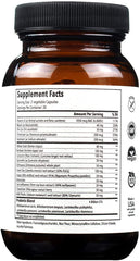 ANIRVA Clear Derm capsules close-up highlighting vegan, gluten-free formula.