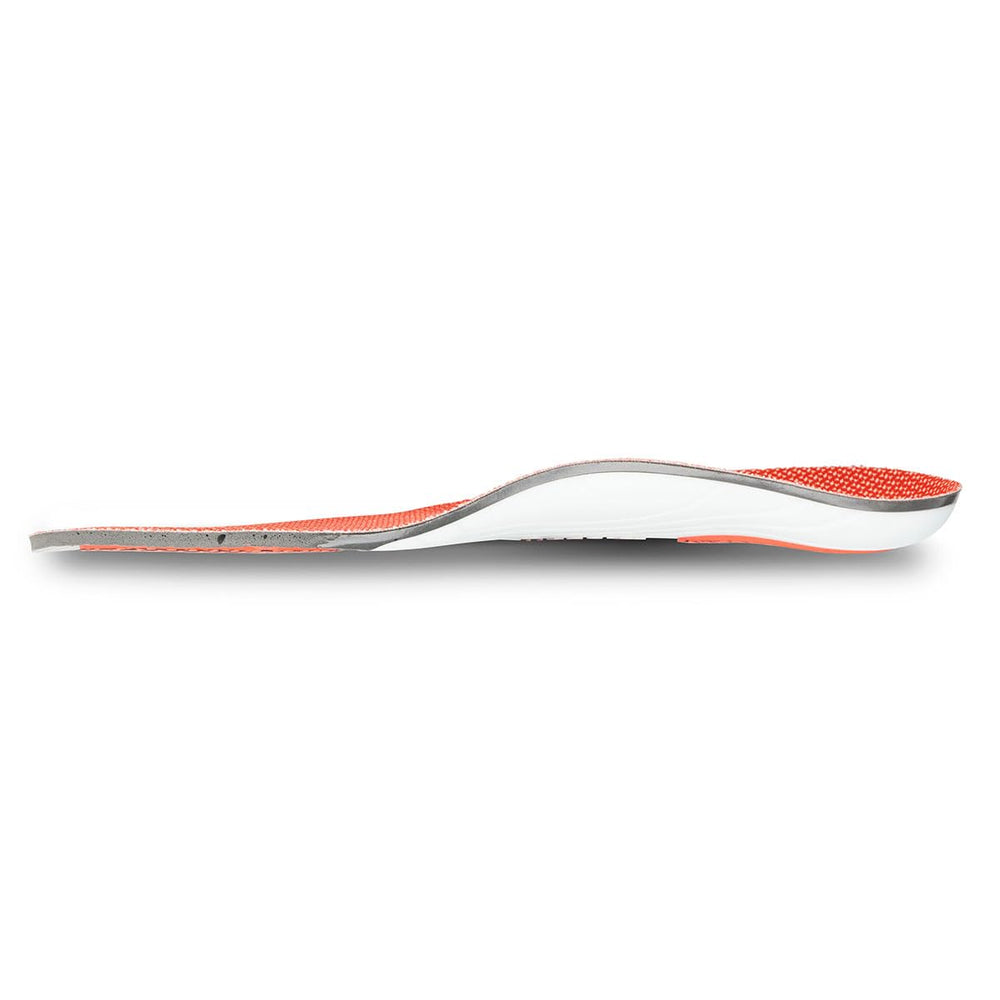 Anodyne No. 110 side-profile orthotic shows structured edges for fit.