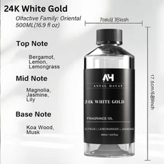 ANTAL HAYAT 24K Diffuser Oil in living room scene evokes hotel-grade ambiance.