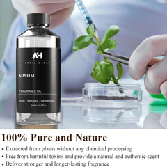 ANTAL HAYAT Minhal rose narcissus notes define a refined floral profile.