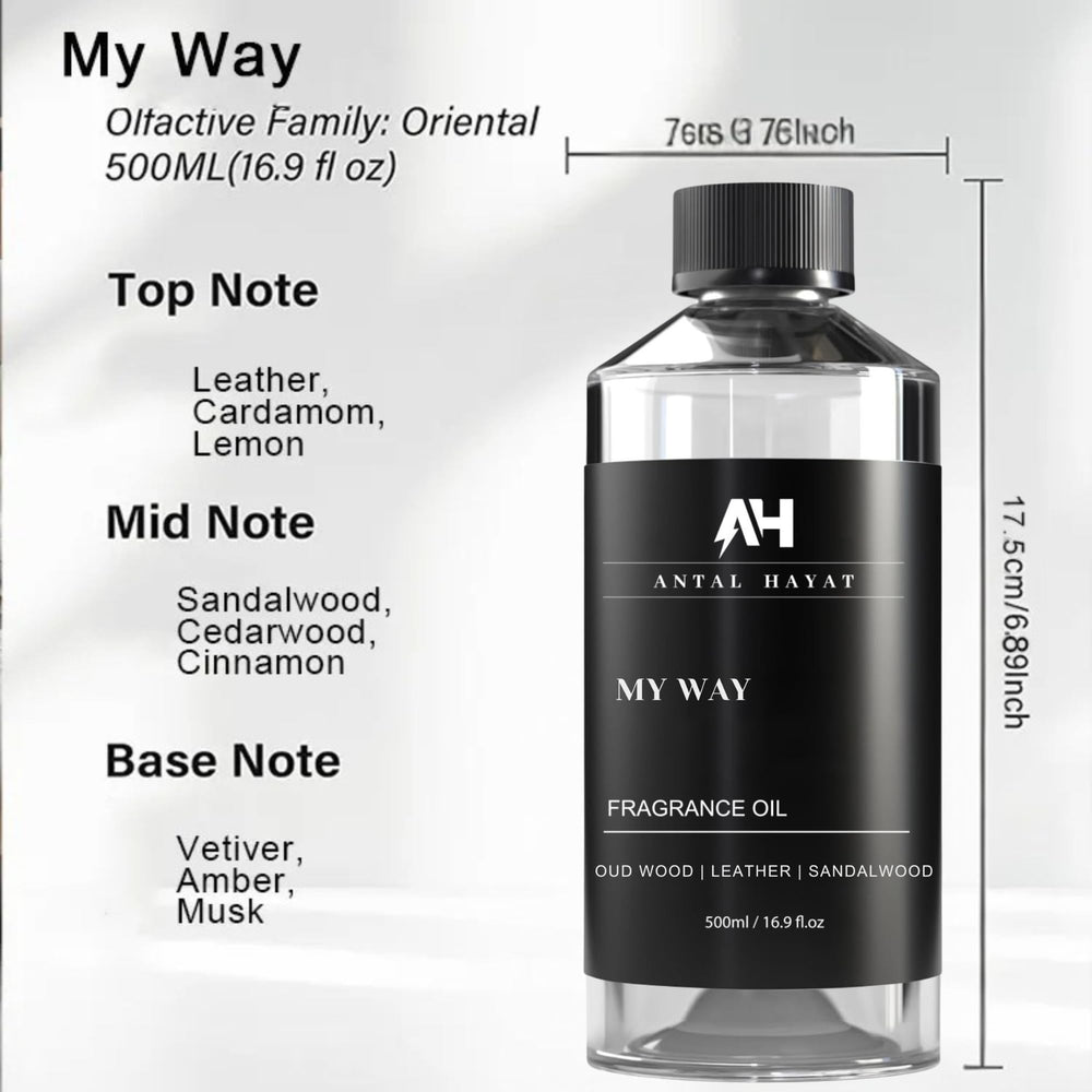 ANTAL HAYAT My Way diffuser on table for a hotel-inspired home fragrance