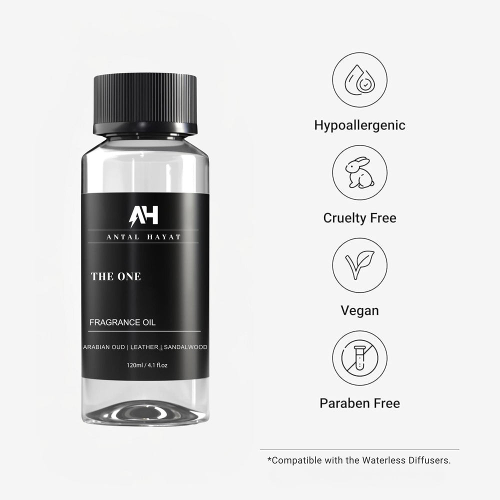 ANTAL HAYAT The One diffuser in a modern living room enhances hotel-like ambiance.