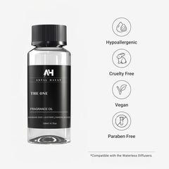 ANTAL HAYAT The One diffuser in a modern living room enhances hotel-like ambiance.