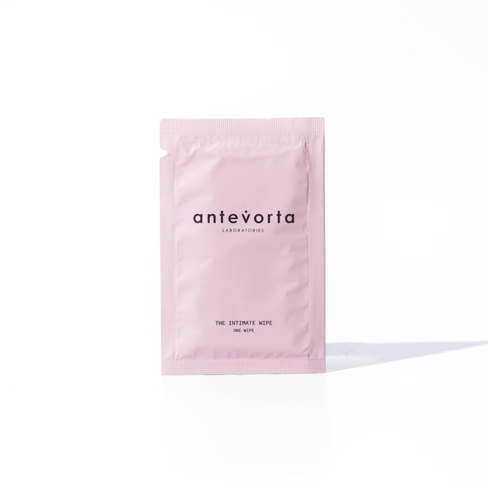 Individually wrapped Antevorta wipes provide portable hygiene.