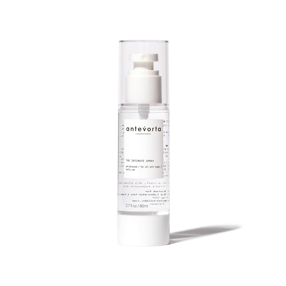 Antevorta menopause-friendly formula label for sensitive skin