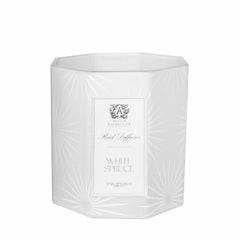 Antica Farmacista Three-Wick Candle White Spruce jar creates a cozy evergreen ambiance