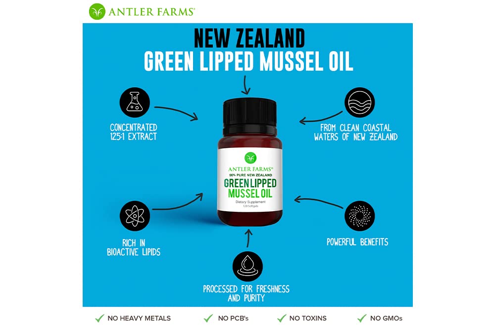 Nutrient-dense mussel oil capsules with EPA, DHA, ETA for daily support.