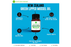 Nutrient-dense mussel oil capsules with EPA, DHA, ETA for daily support.