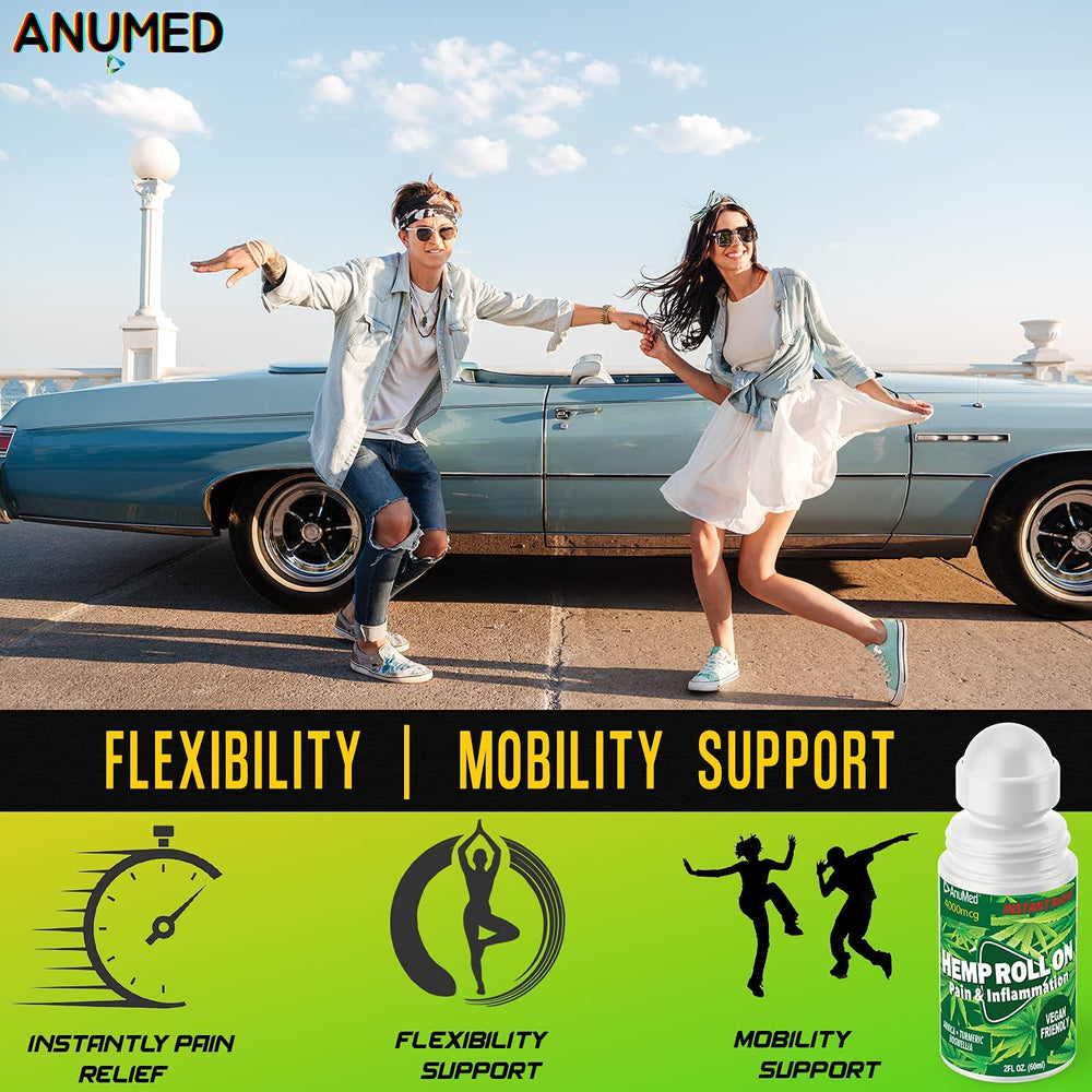 Joint relief usage with the ANUMED roll-on after activity