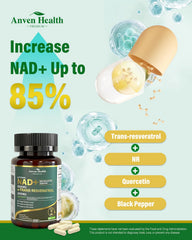Anven Health Berberine Curcumin capsules indicate metabolic balance for daily energy