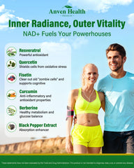 Anven Health Energy Focus image implies improved stamina and mental clarity