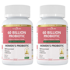 Anven Health Probiotics for Women bottle shows daily balance support for gut and urinary health.