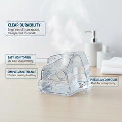 ANYATEL water chamber with top-bottom latch improves stability during use