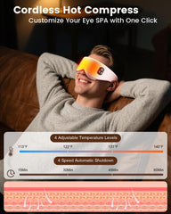 Anydance eye mask removable silk shells for quick cleaning between uses