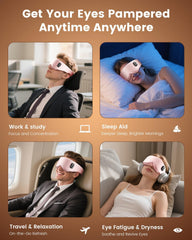 Anydance eye mask with washable shells for hygienic use