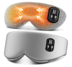 Anydance heated eye mask cordless design for untethered relaxation during travel