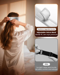 Anydance eye mask timer option stops heat automatically for safe use