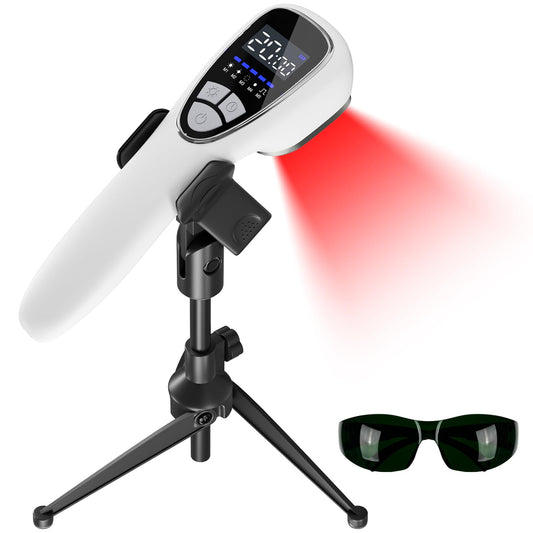 Anyork red light therapy device front view for home pain relief