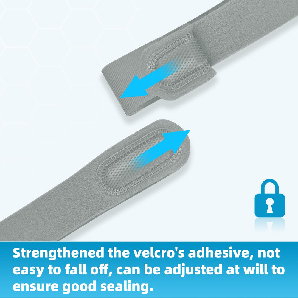 Soft skin-friendly fabric on Anzorhal headgear minimizes irritation
