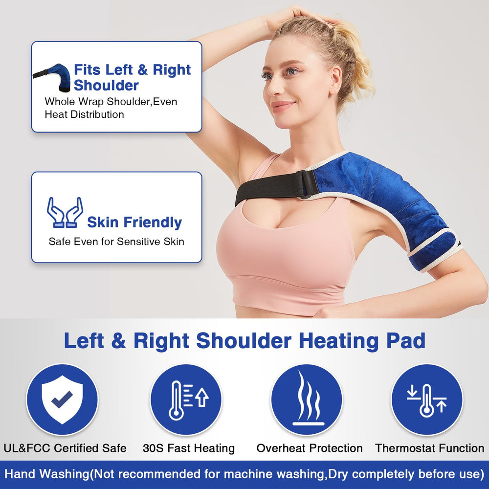 AOBOCO extendable chest straps help customize fit on either shoulder.