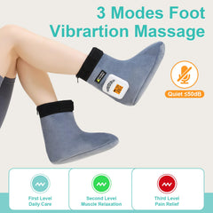 AOBOCO feet warmers include a 5000mAh battery for hours of cordless use.