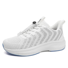 AOE diabetic shoes front view showing roomy toe box for swollen feet