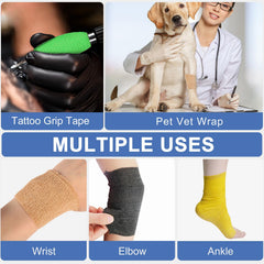 AOITMZAY bandage wrap tears by hand for fast application