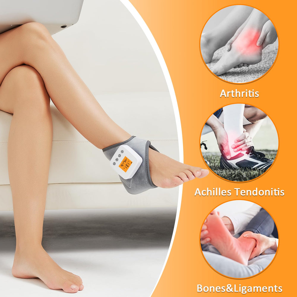 AOKESTE portable ankle massager suitable for office and gym environments