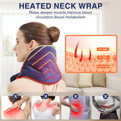 AOKESTE neck pad uses dense heating wire for consistent warmth.