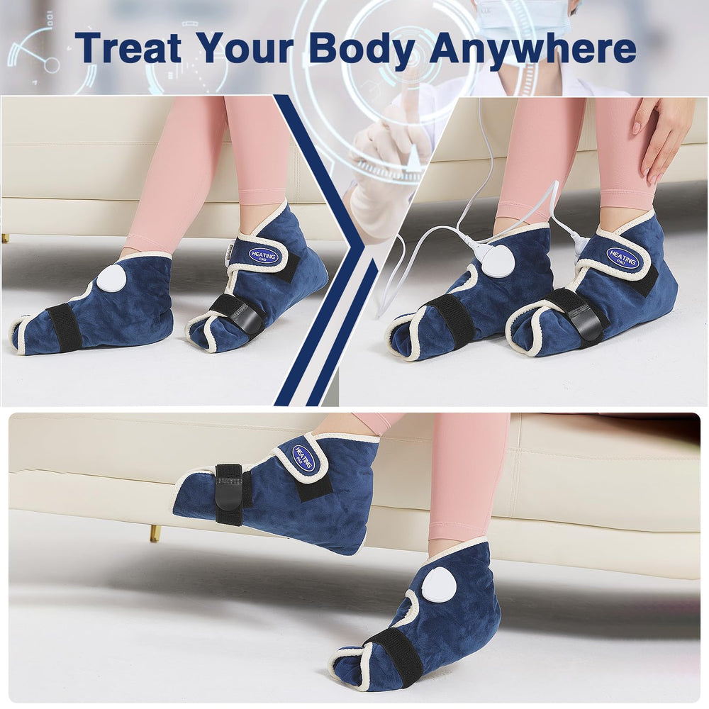 AOKESTE double-layer heat distribution delivers consistent warmth across the foot.