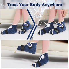 AOKESTE double-layer heat distribution delivers consistent warmth across the foot.