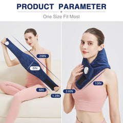 AOKESTE soft flannel cover provides skin-friendly comfort during use.