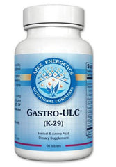 Apex Energetics Gastro-ULC bottle supports gut health with licorice and L-glutamine in daily life.