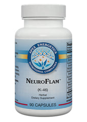 Apex Energetics NeuroFlam bottle cap close-up highlighting secure packaging.