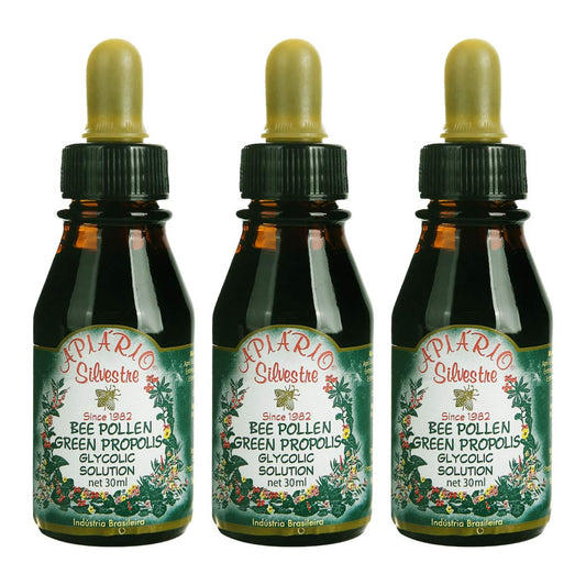 Apiario Silvestre 3-bottle pack front view for daily routine