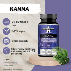 APOLLO'S HEGEMONY Kanna 3-month supply box for steady use