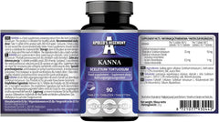APOLLO'S HEGEMONY Kanna tablets in blister pack for convenient dosing