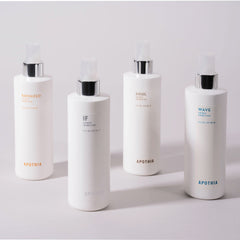 APOTHIA IF Air Mist bottle cap detail adds a touch of luxury to shelves