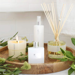 APOTHIA IF Mini diffuser on shelf complements contemporary decor