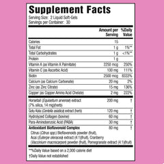 Applied Nutrition Longer Stronger capsules close-up showing key nutrients for stronger nails.