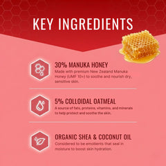 Approved Science Eczaprin Manuka UMF 10+ label close-up