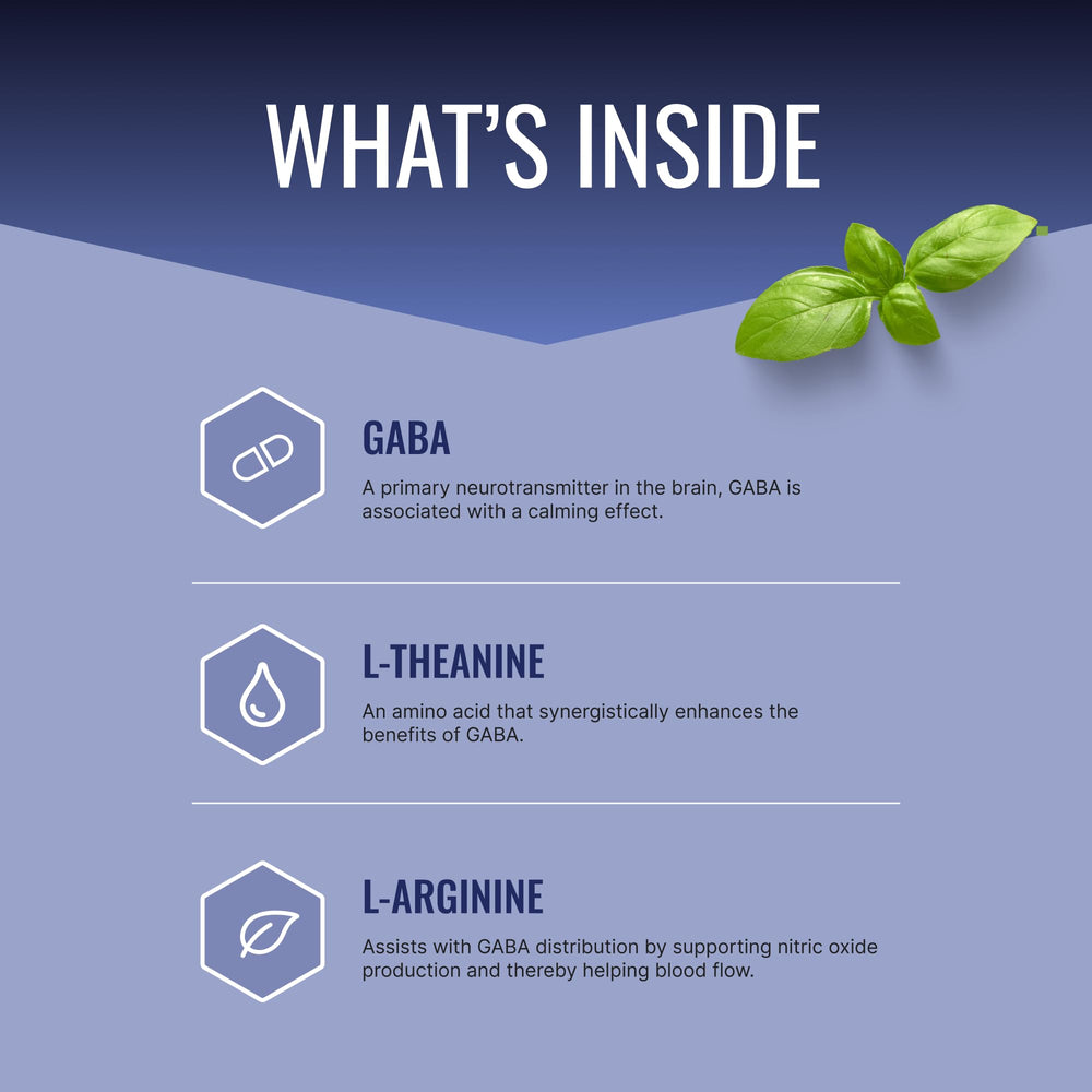 Approved Science GABA+ label closeup highlights GABA and supporting ingredients.